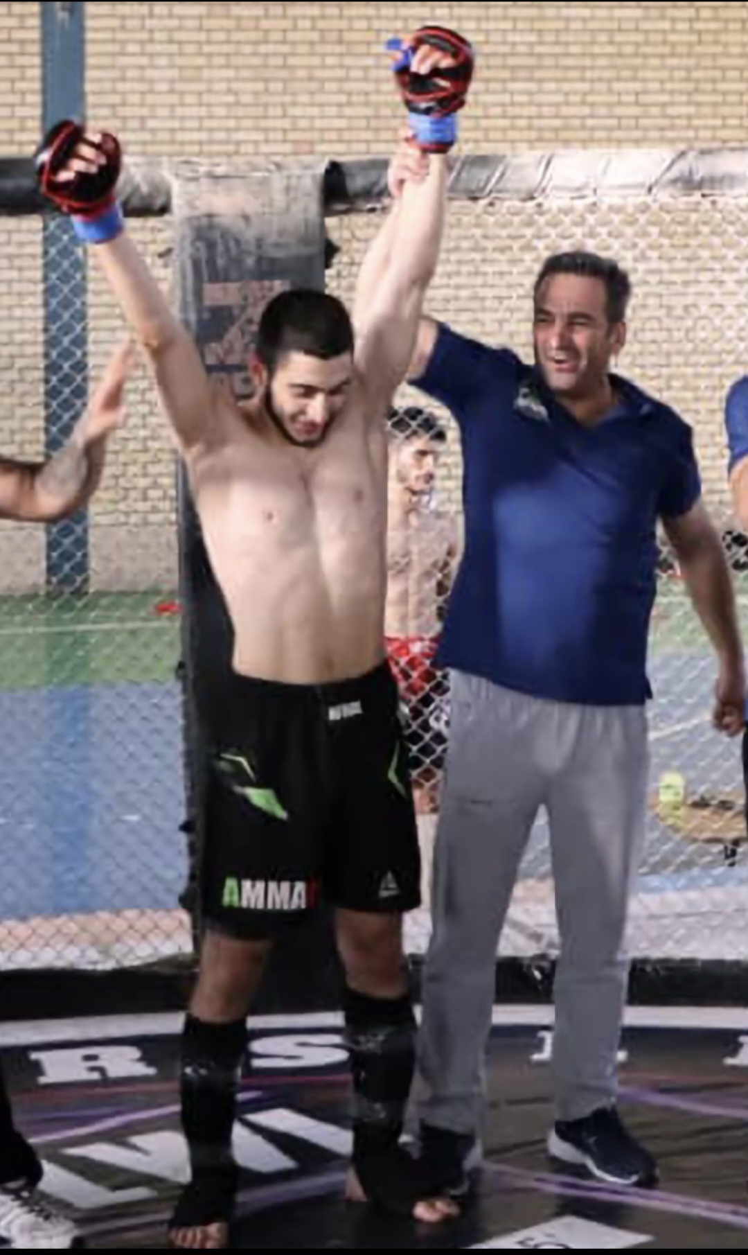 سبحان فدایی بعنوان تنها سفیر AMMAC در مسابقات MMA 