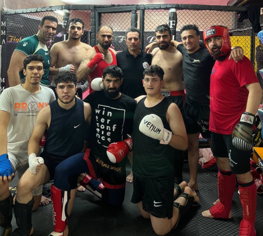 تمرین مشترک کمپ ام ام ای افرای AFRAY MMA CAMP