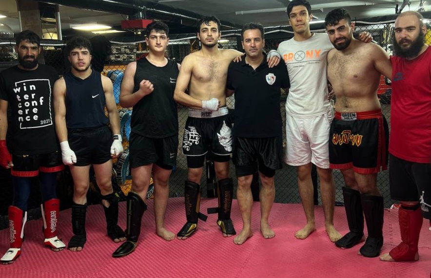 تمرین مشترک کمپ ام ام ای افرای AFRAY MMA CAMP