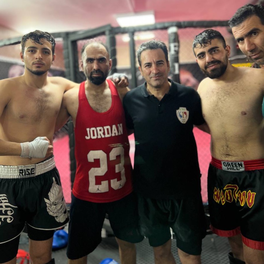 تمرین مشترک کمپ ام ام ای افرای AFRAY MMA CAMP