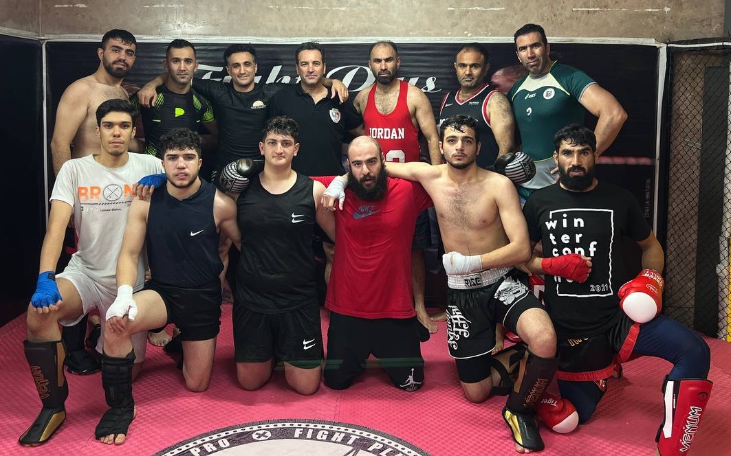 تمرین مشترک کمپ ام ام mma افرای